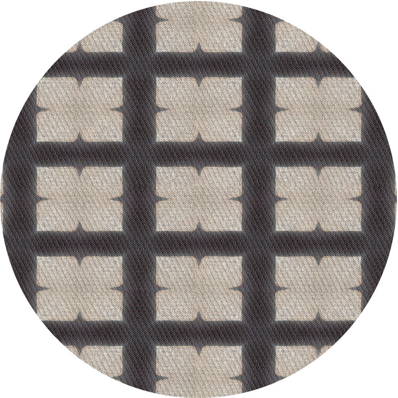 Tapis ivoire Ayah, Rond 3 pi