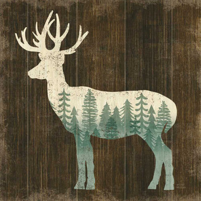 Silhouette de cerf Simple Living