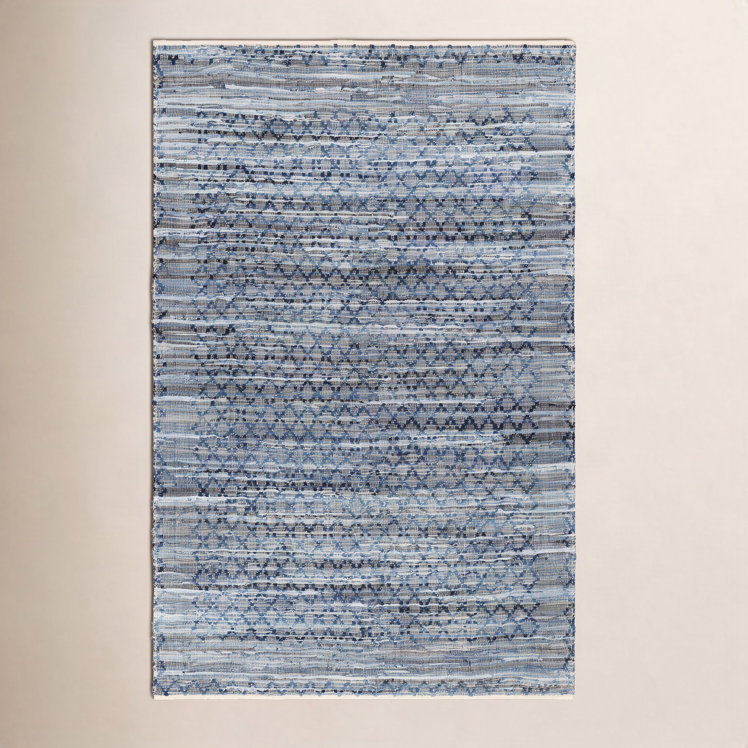 Caila Hand-Woven Geometric Rug, Rectangle 9' x 12'
