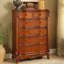 Armoire d'appoint cerisier massif et bois manufacturé