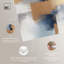 «Earl Indigo II», toile côtière abstraite par Art Remedy-110302990-110302985
