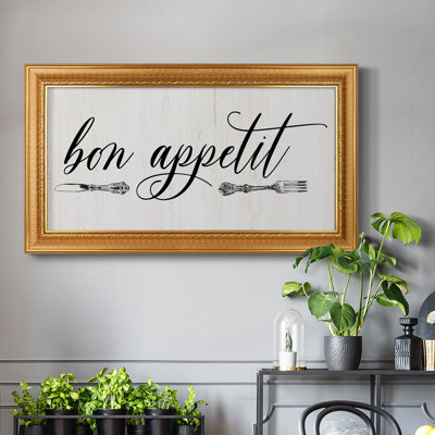 Bon appétit - reproduction de photo sur toile