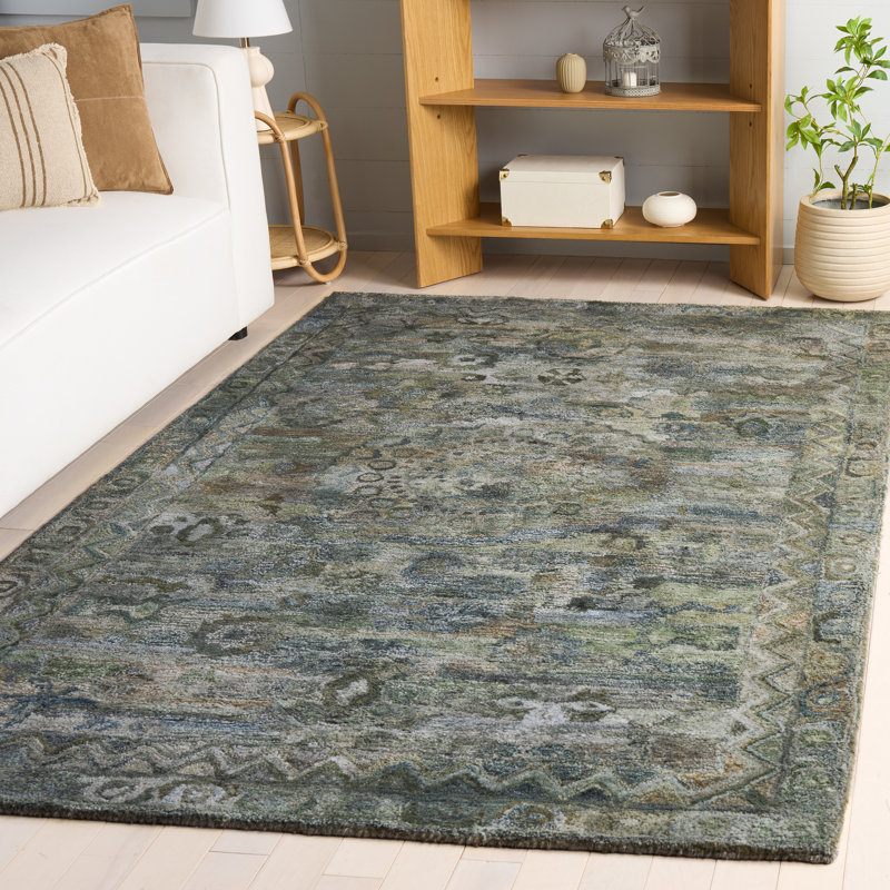 Anatolia 411 Hand Tufted Performance Oriental Rug, Rectangle 5' x 8'