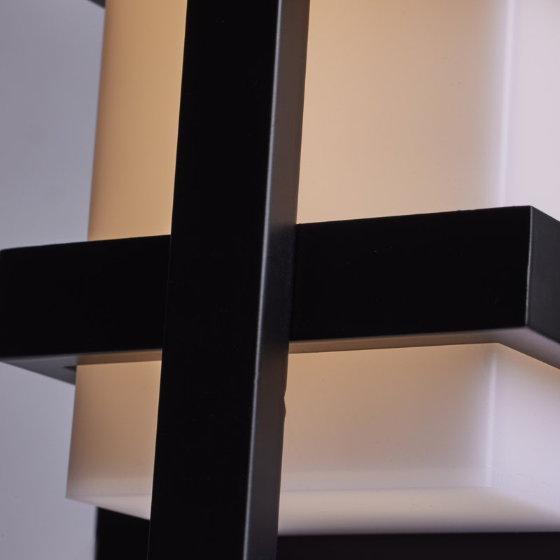 Maclachlan LED Flush Mounted Sconce, Aged Bronze