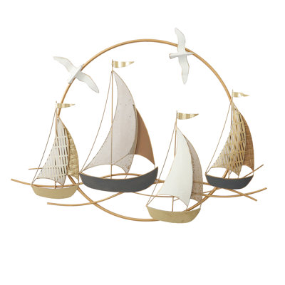 Coastal Nautical & Beach Wall Decor on Metal