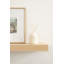 Large tablette flottante pour mur
