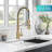 Kraus Bolden Touchless Sensor Commercial Style 2-Function Single Handle Pull-Down Kitchen Faucet-91719771