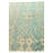 Jalbert Turquoise Ivory Rug