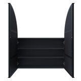 Two Door Steel Frame Arch Shape Medicine Cabinet