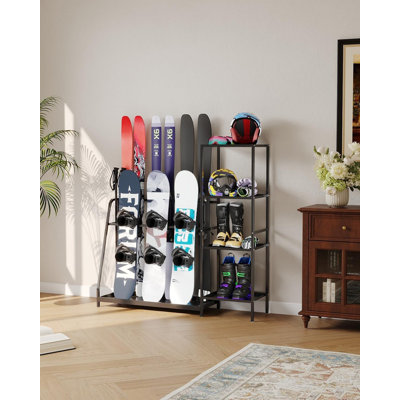 Steel Freestanding Ski/Snowboard Rack