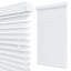 Modern PVC Faux Wood Venetian Window Blinds, Moisture-Resistant Corded Shades-734256226-734256248