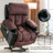 Power Electric Massage Lift Lounge Chair, Suitable For The Elderly, With Heating And Vibration Functions,Fleece Leather With Usb, Can Be Used For Lying Down