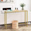 Sheraden 100cm Glass Top Console Table