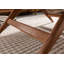 Solid Wood Cross Legs Coffee Table
