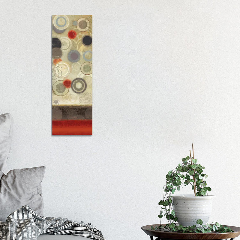 Camouflage II by Allison Pearce - Wrapped Canvas Panoramic Painting, 30.48 cm H x 91.44 cm W x 1.91 cm D