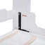 Lit escamotable mural Murphy avec coussin, base de lit-181673601