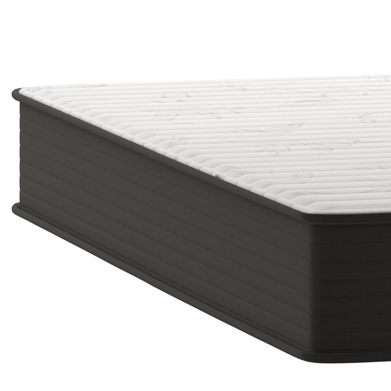 Matelas hybride à ressorts ensachés et mousse haute densité Ethridge par Flash Furniture , 10", Très grand lit