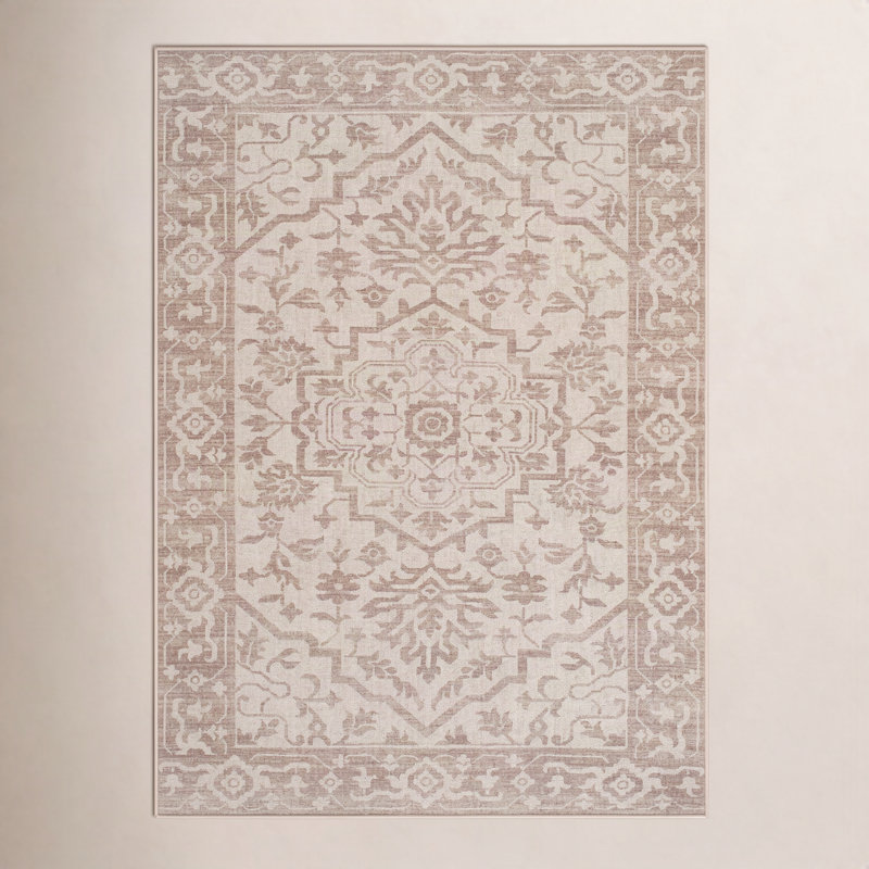 Tapis lavable à la machine Bellecourt, Rectangulaire 8 pi x 10 pi