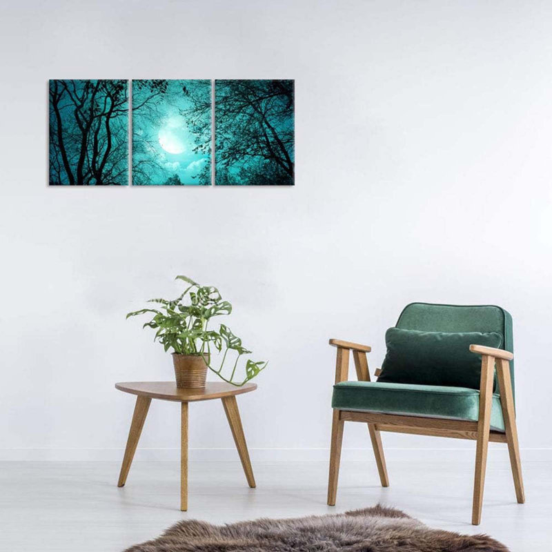 3 Piece Wrapped Canvas Wall Art