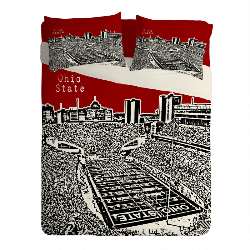 Bird Ave Ohio State Buckeyes Pillowcase, Standard