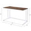 Walnut Writing Desk With USB Port-1587375117
