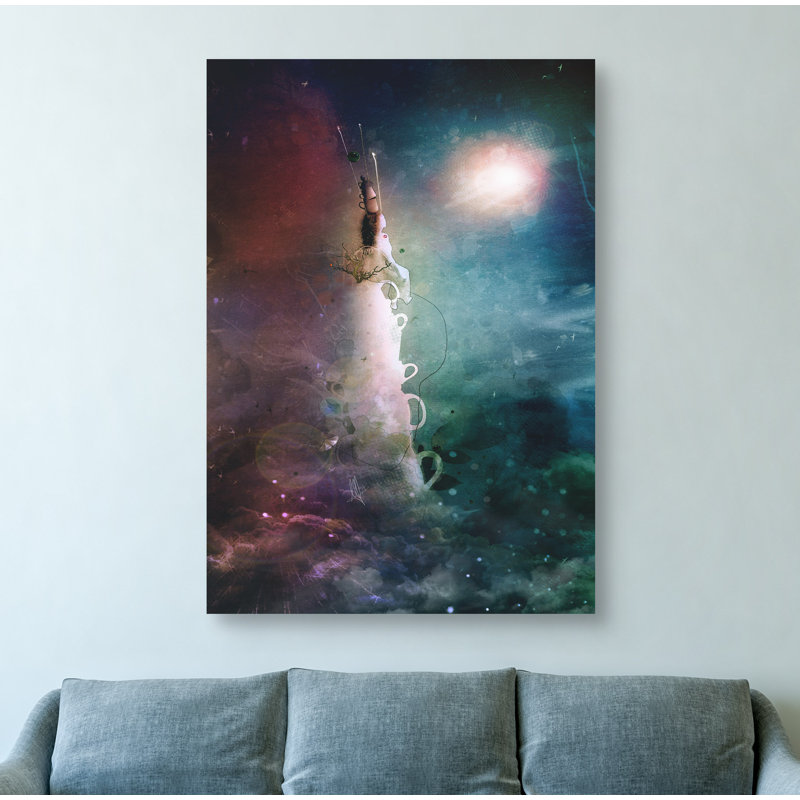 « ad infinity », impression sur toile tendue, H 26 po x l 18 po
