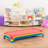 Assembled Heavy-Duty Mesh Fabric Stackable Daycare Cots