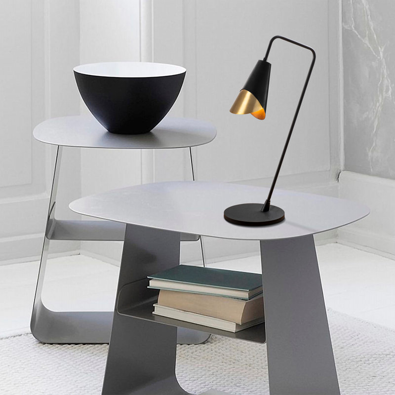 Lampe de bureau noire 19,69 po GrangeoverSands