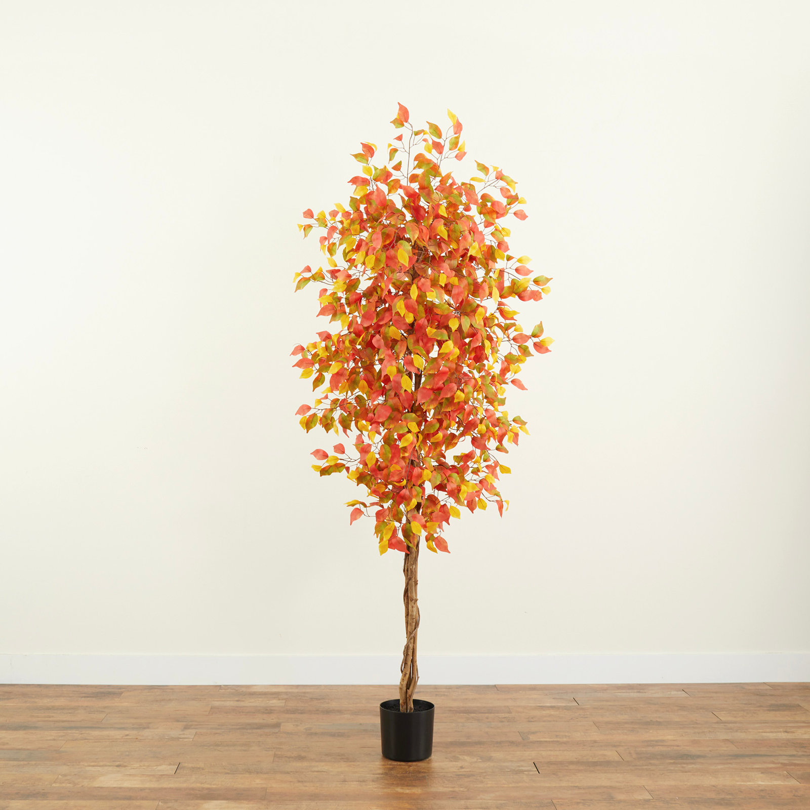 84'' Faux Ficus Tree in Pot