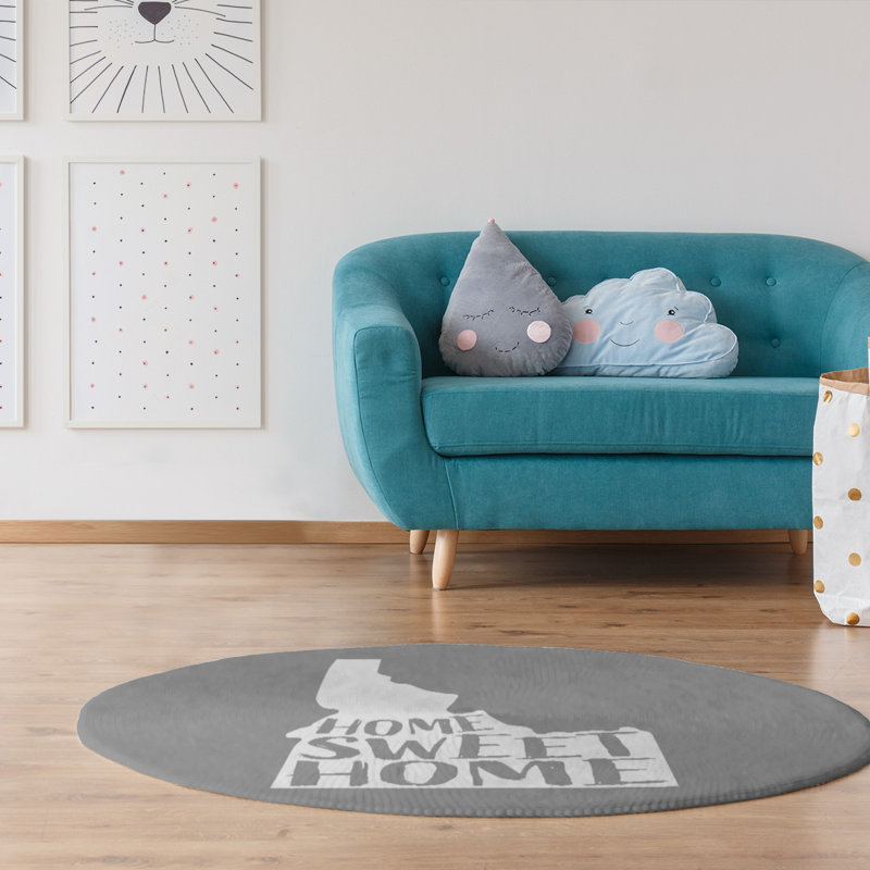 Tapis en poly-chenille idaho à la maison