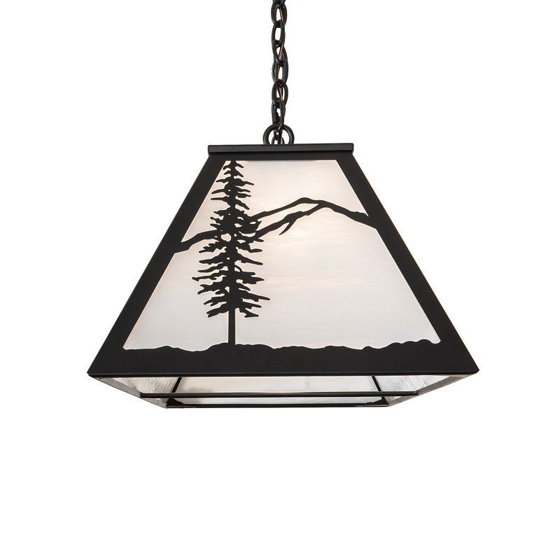 60" Long Alpine Oblong Pendant