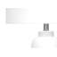 Lampe de table 24 po avec abat-jour blanc 24 po