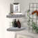Naudiya 2 Piece Corner Floating Shelf