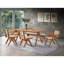 Chaise d'appoint beige et naturelle pour la salle à manger - 2 chaises de style Mid-Century moderne, espace avec 2 dossiers légèrement incurvés et sièges naturels et élégants