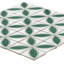 Carreau de mosaïque en verre 2 po x 2 po Eterna Lily-108467138