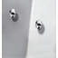 Poignée, armoire et tiroir Creative Silver