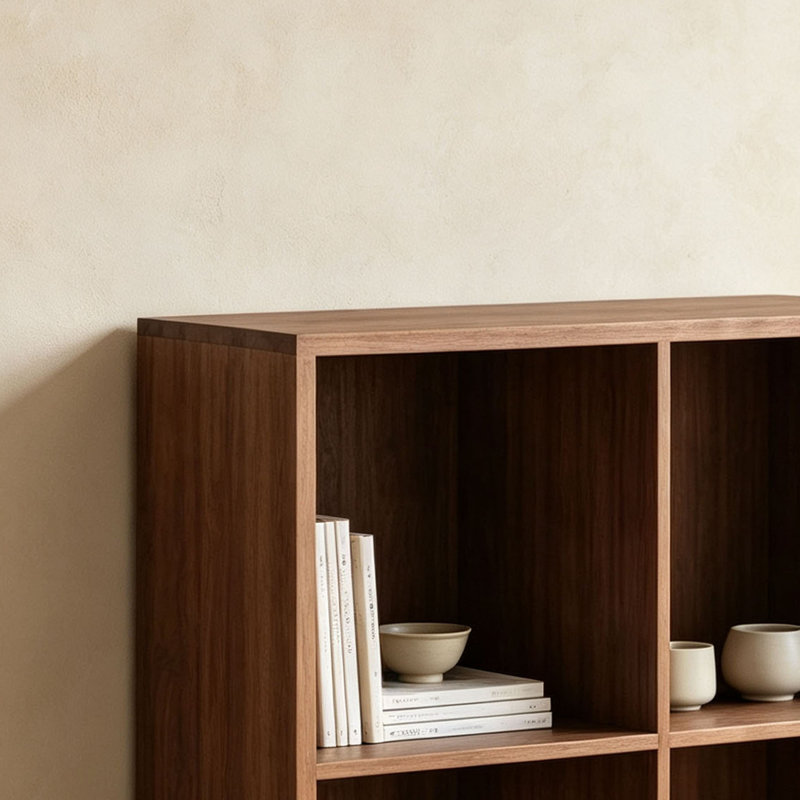 petite bibliothèque rétro de style italien