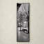 Art mural sur toile tendue - Alan Blaustein «Oviedo Cathedral y Bancs» pour décoration de salon, de chambre à coucher ou de bureau - 6 x 19-21030351