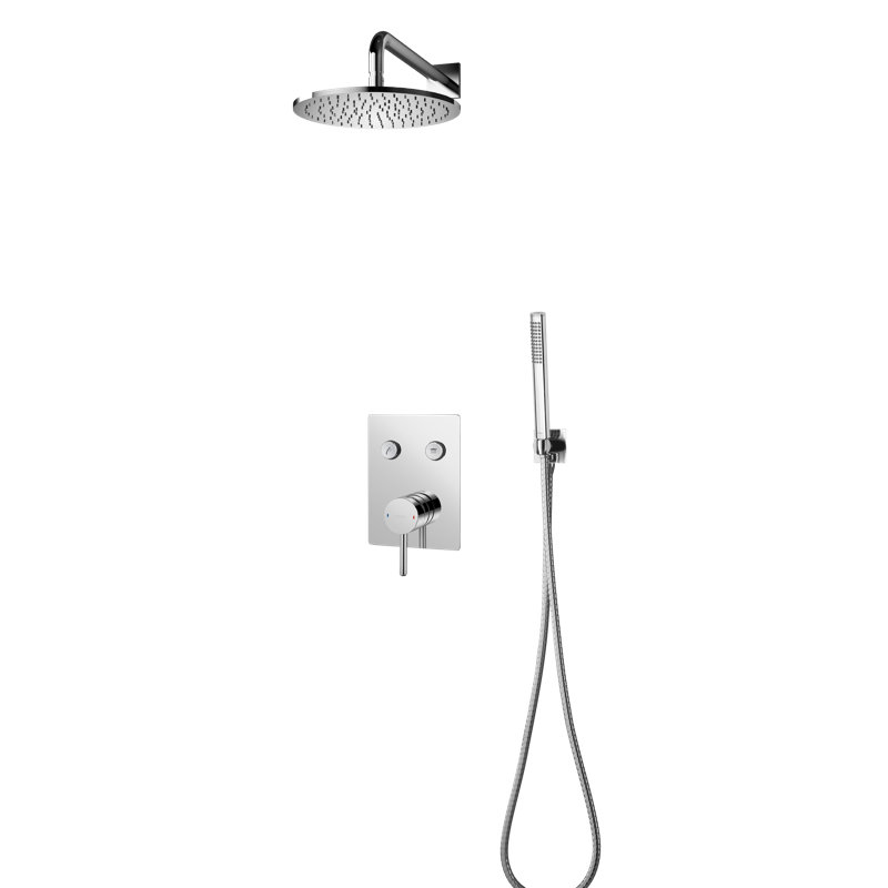 Lessie Mixer Shower with Dual Shower Head