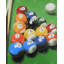 Table de billard avec boule | Impression encadrée orange-121072332
