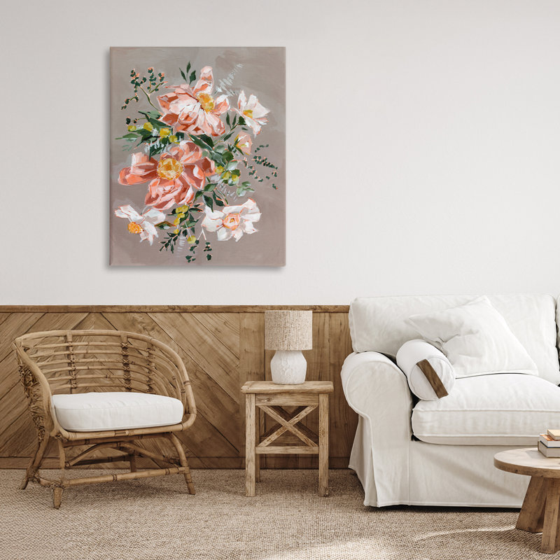 «Lush Daisies Bouquet», conception par Annie Quigley, H 30 po x l 24 po