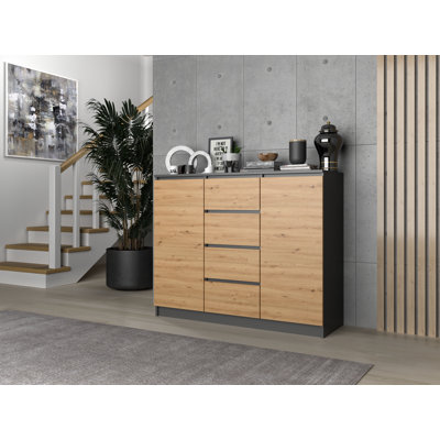 Tian 4 Drawer Combi Chest