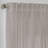 Extra Long & Extra Wide Faux Linen Semi Sheer Single Panel-119384635-119384648