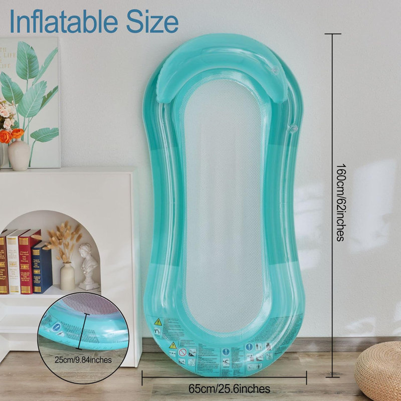 Rectangle 25cm H x 160cm W x 65cm L, Blue
