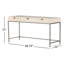 Bureau d'écriture en bois massif Loki-2046607260