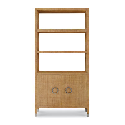 Caribe Solid Wood Bookcase