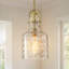 Luminaire suspendu 1 lumière transparent-1403868258