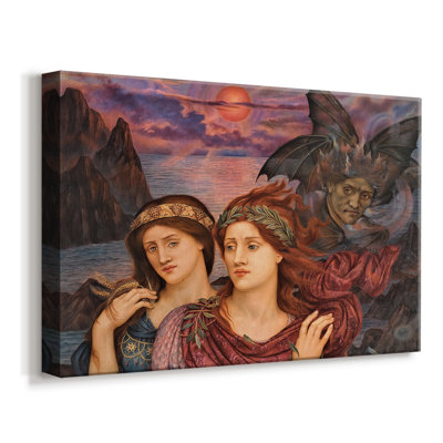 The Vision-Evelyn De Morgan-Gallery Wrapped Canvas-1914