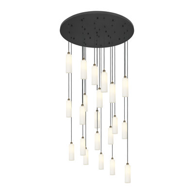 Caius - Luminaire suspendu suspendu à 21 lumières 48 po