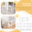 Bryson Wood Free Standing Pet Gate